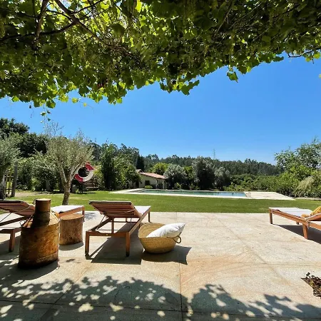 Casa De Vilar De Rei, Ferias Em Familia Com Piscina 펜션