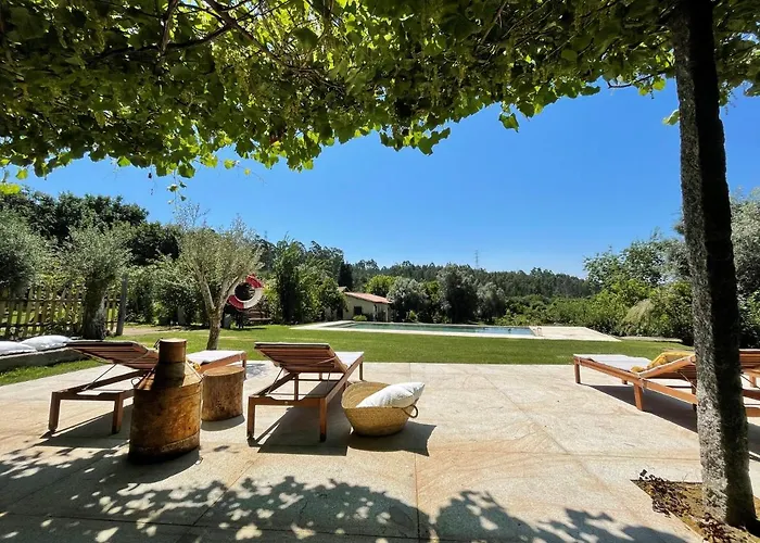 Casa De Vilar De Rei, Ferias Em Familia Com Piscina Vakantiehuis