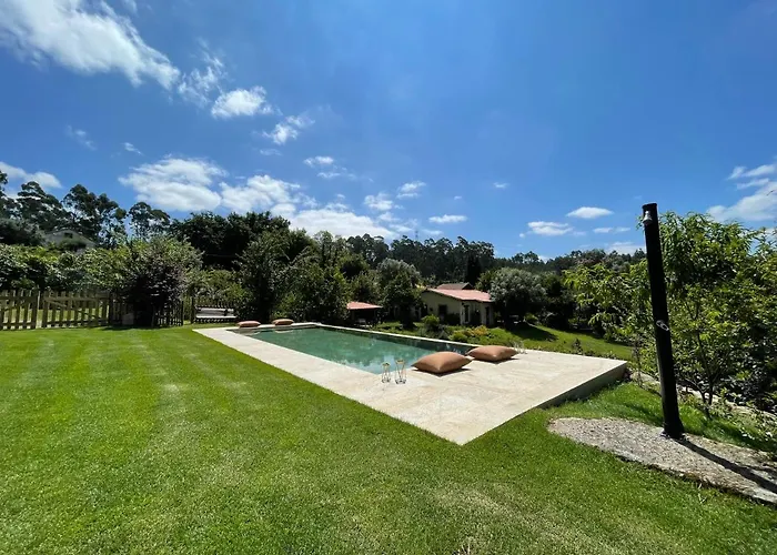 Semesterbostad Casa De Vilar De Rei, Ferias Em Familia Com Piscina Ponte de Lima