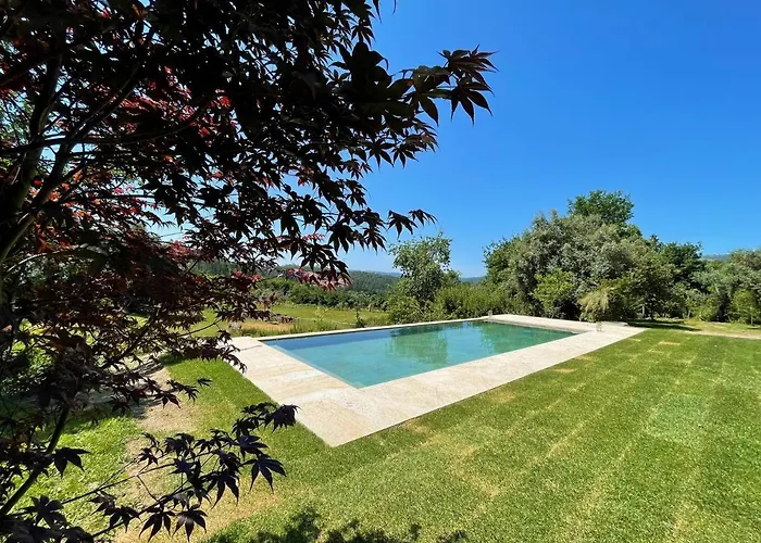Semesterbostad Casa De Vilar De Rei, Ferias Em Familia Com Piscina